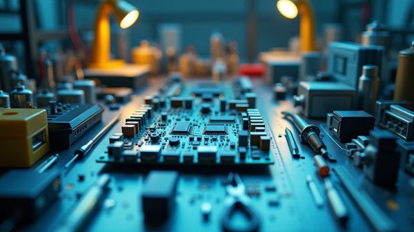 Pour les professionnels : pièces électroniques indispensables à la réparation